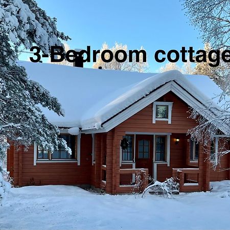 Log Cottages In 10 Min From Santa Claus Village-Sauna&Freeparking Rovaniemi Ngoại thất bức ảnh