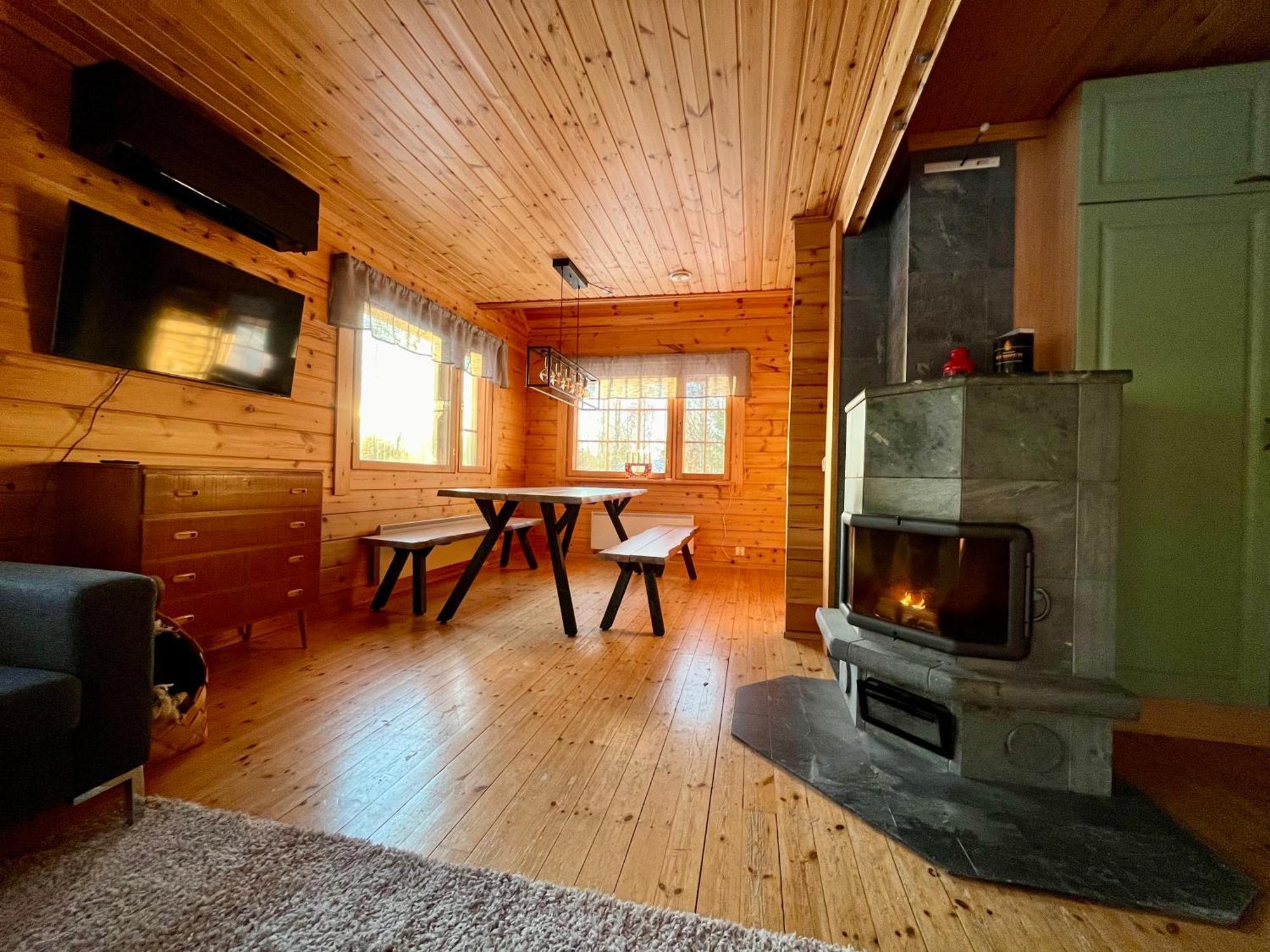 Log Cottages In 10 Min From Santa Claus Village-Sauna&Freeparking Rovaniemi Ngoại thất bức ảnh
