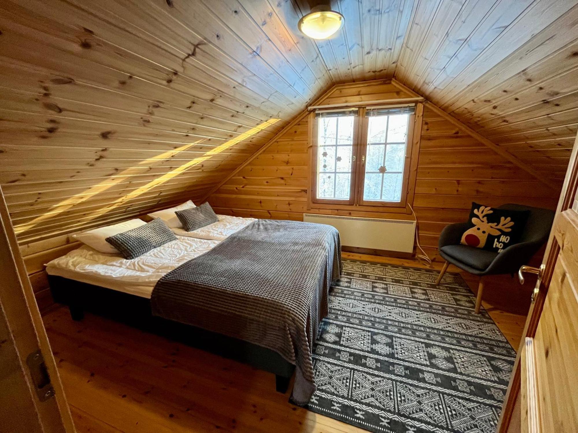 Log Cottages In 10 Min From Santa Claus Village-Sauna&Freeparking Rovaniemi Ngoại thất bức ảnh