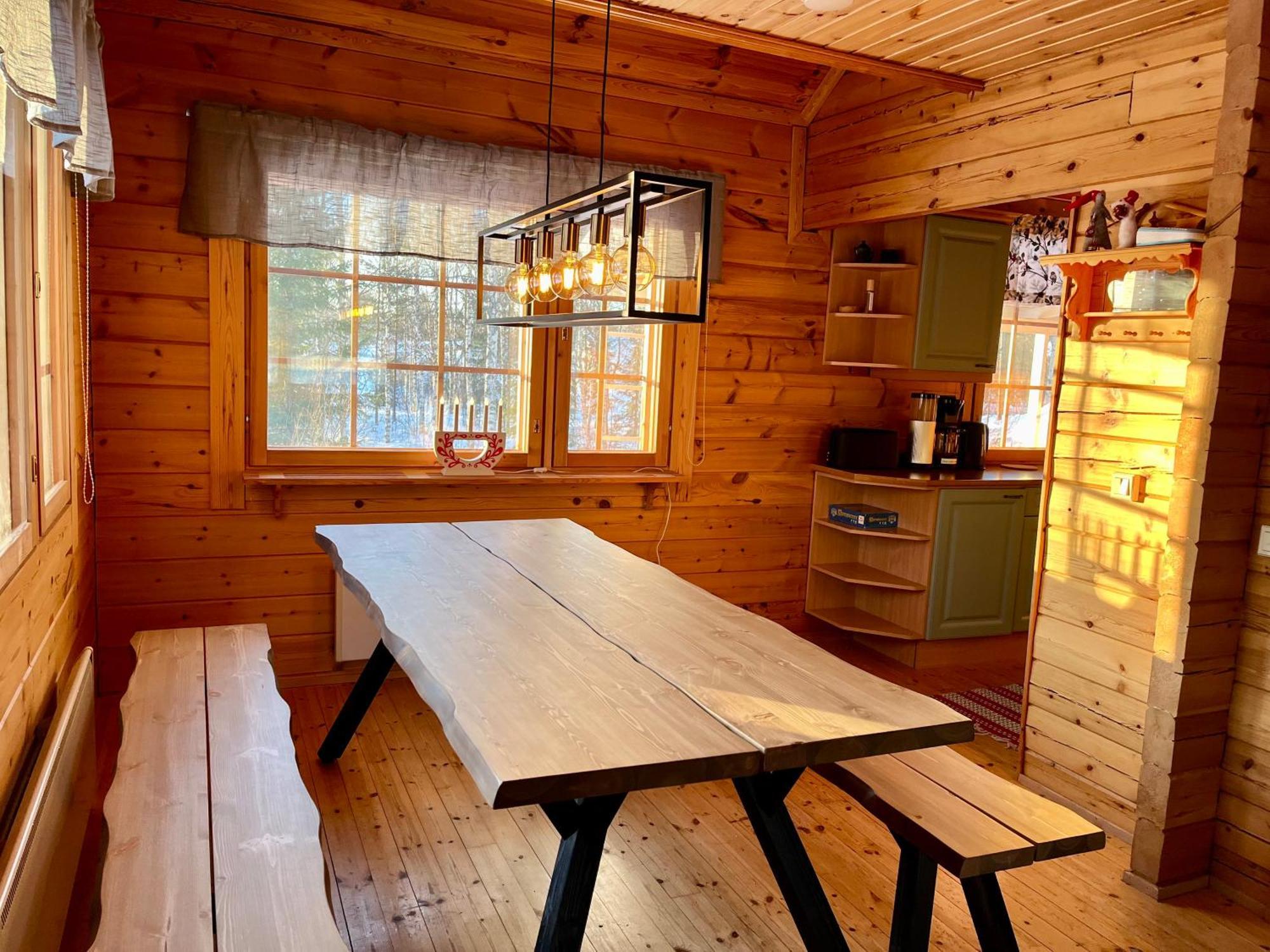 Log Cottages In 10 Min From Santa Claus Village-Sauna&Freeparking Rovaniemi Ngoại thất bức ảnh