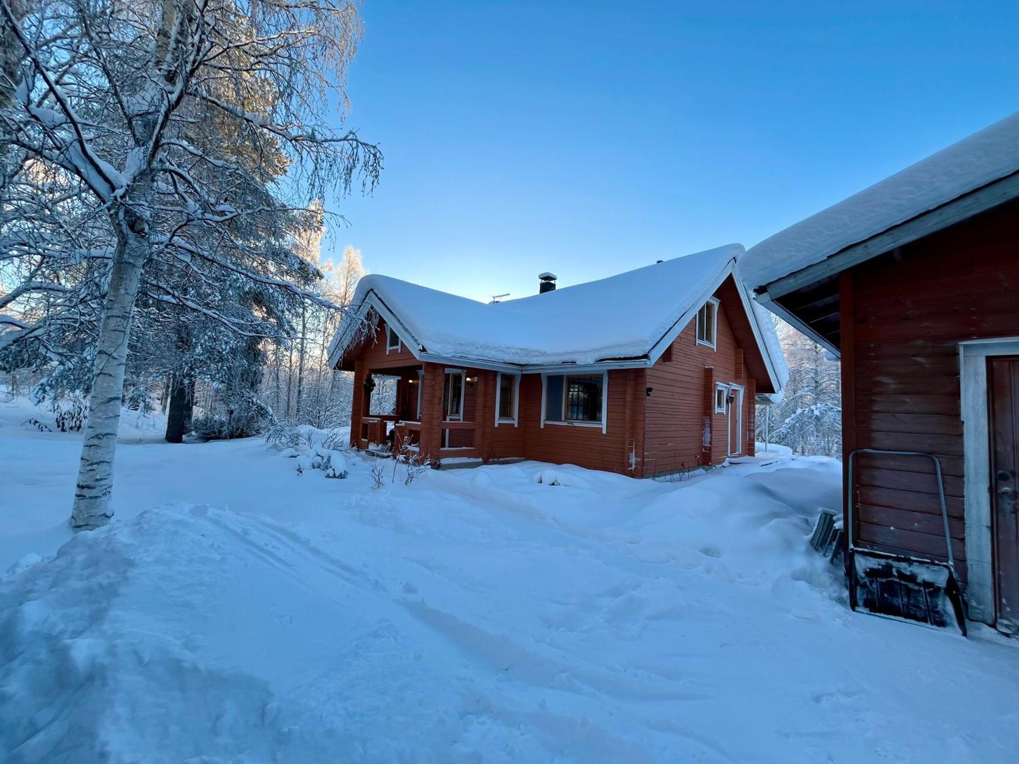 Log Cottages In 10 Min From Santa Claus Village-Sauna&Freeparking Rovaniemi Ngoại thất bức ảnh