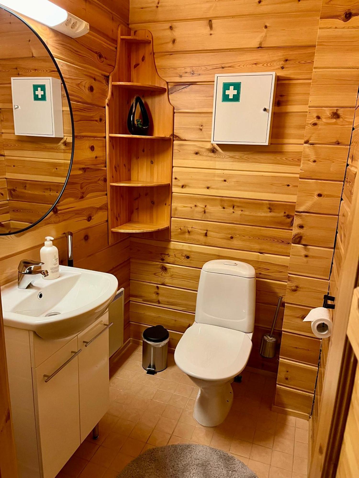 Log Cottages In 10 Min From Santa Claus Village-Sauna&Freeparking Rovaniemi Ngoại thất bức ảnh
