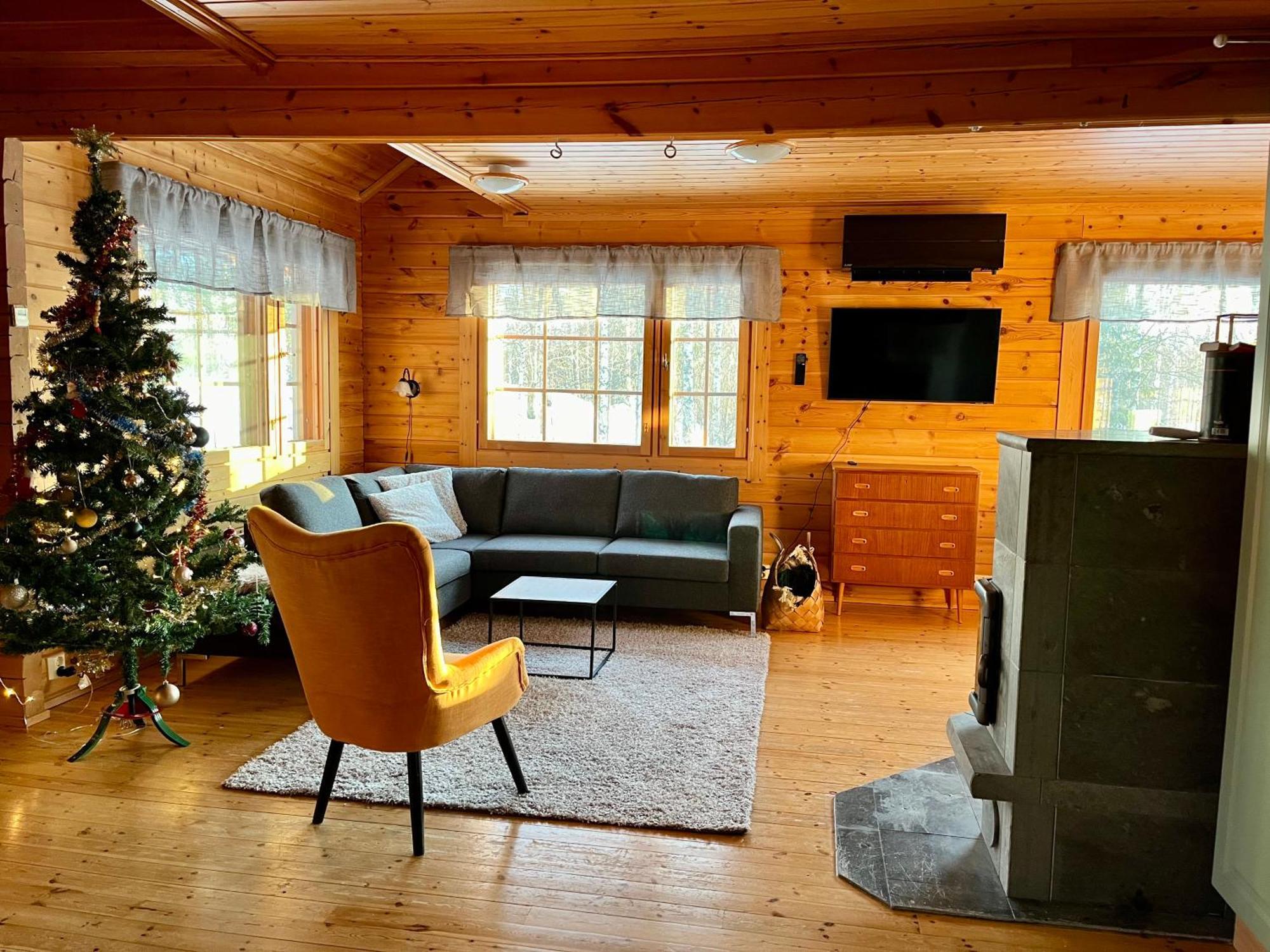 Log Cottages In 10 Min From Santa Claus Village-Sauna&Freeparking Rovaniemi Ngoại thất bức ảnh