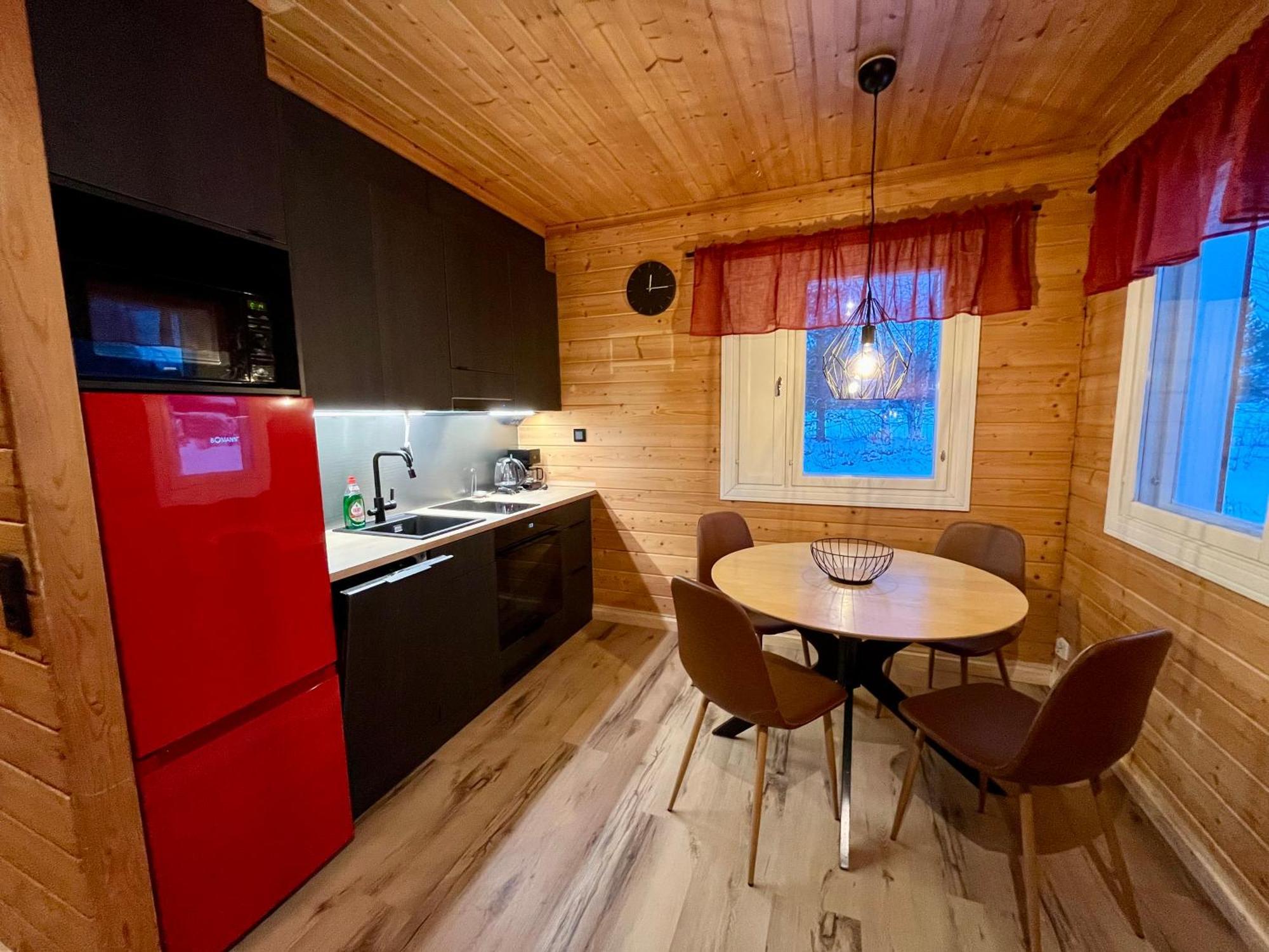 Log Cottages In 10 Min From Santa Claus Village-Sauna&Freeparking Rovaniemi Ngoại thất bức ảnh