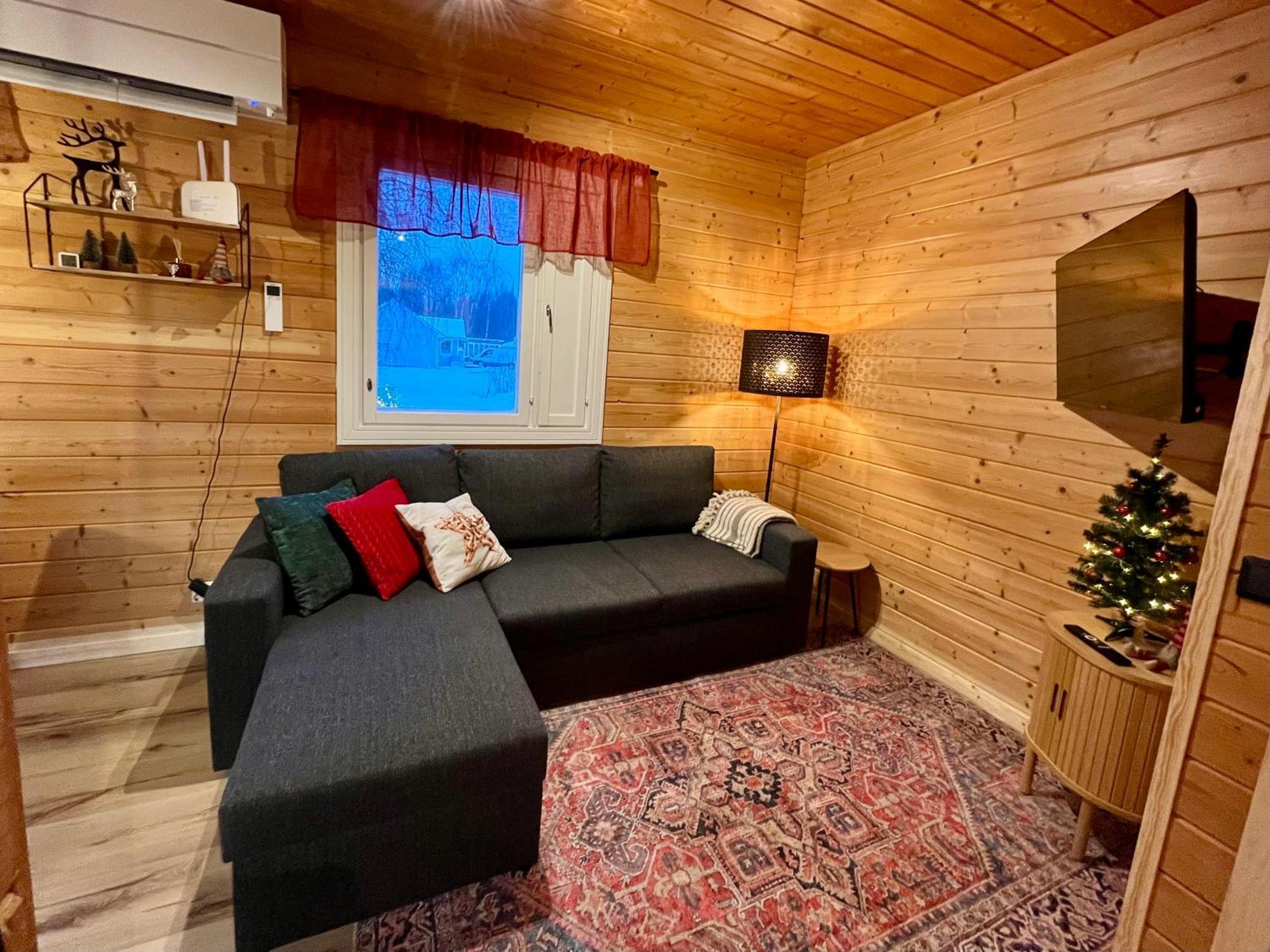 Log Cottages In 10 Min From Santa Claus Village-Sauna&Freeparking Rovaniemi Ngoại thất bức ảnh
