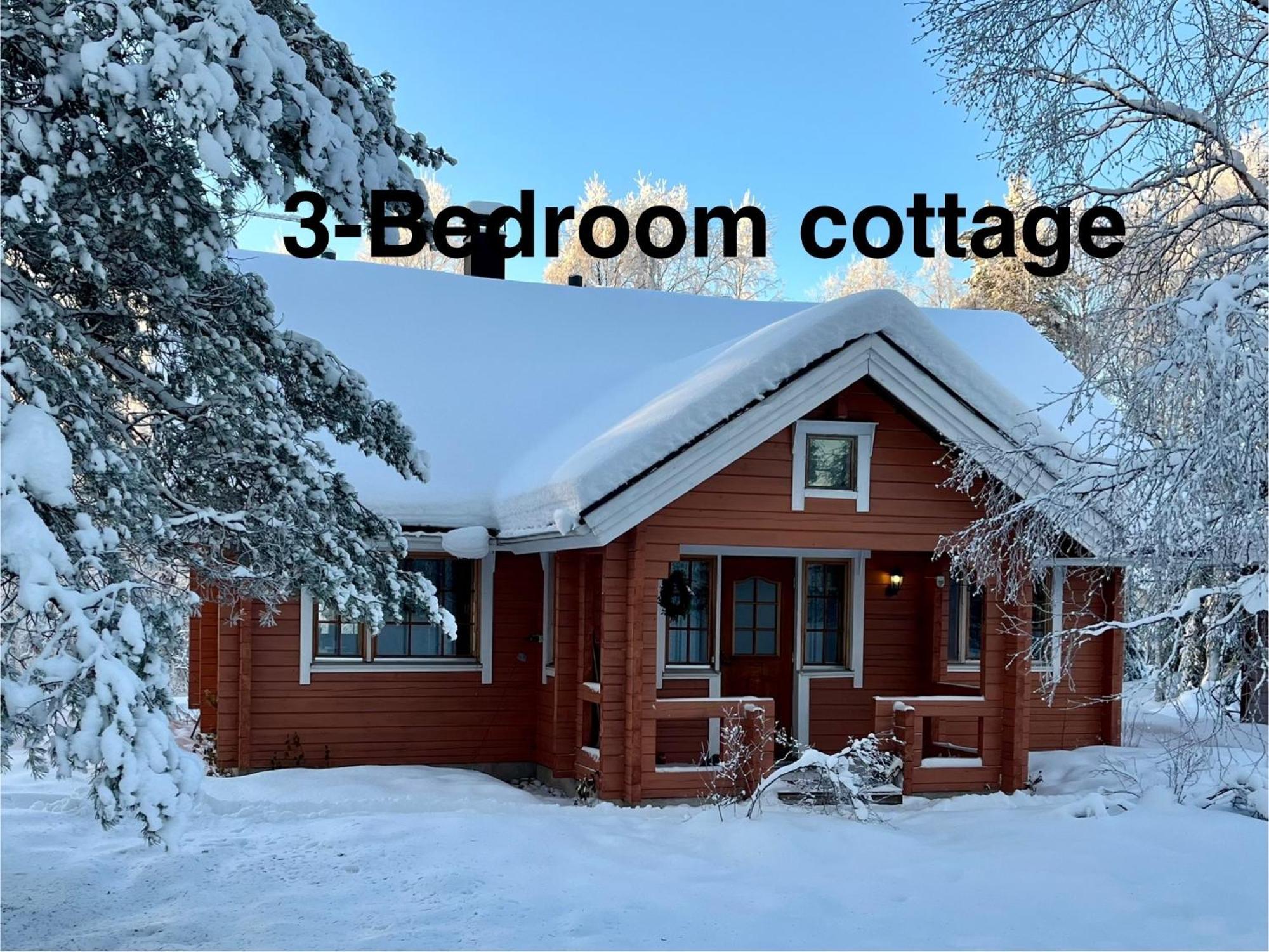 Log Cottages In 10 Min From Santa Claus Village-Sauna&Freeparking Rovaniemi Ngoại thất bức ảnh